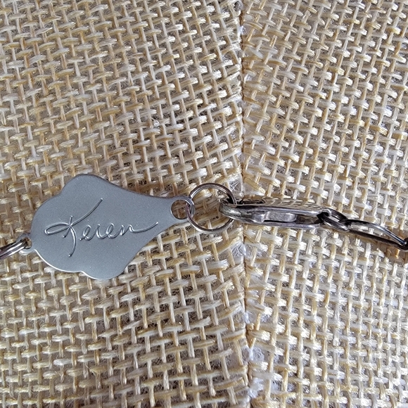 Keren Creations One Of A Kind Rose Quartz Glass Baroque Pearl Choker Necklace - Picture 6 of 9